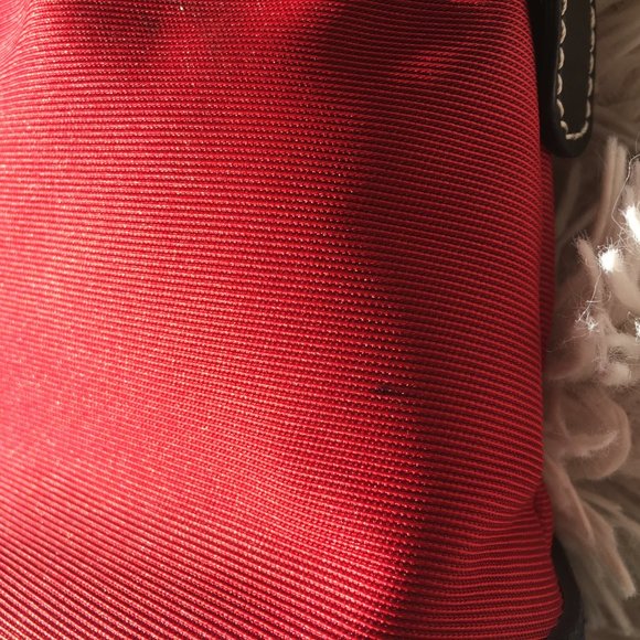 00s Tommy Hilfiger Red Purse/Baguette Bag - Picture 12 of 15